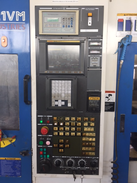 Tornio cnc verticale motorizzato KIA - SKT 21 VM