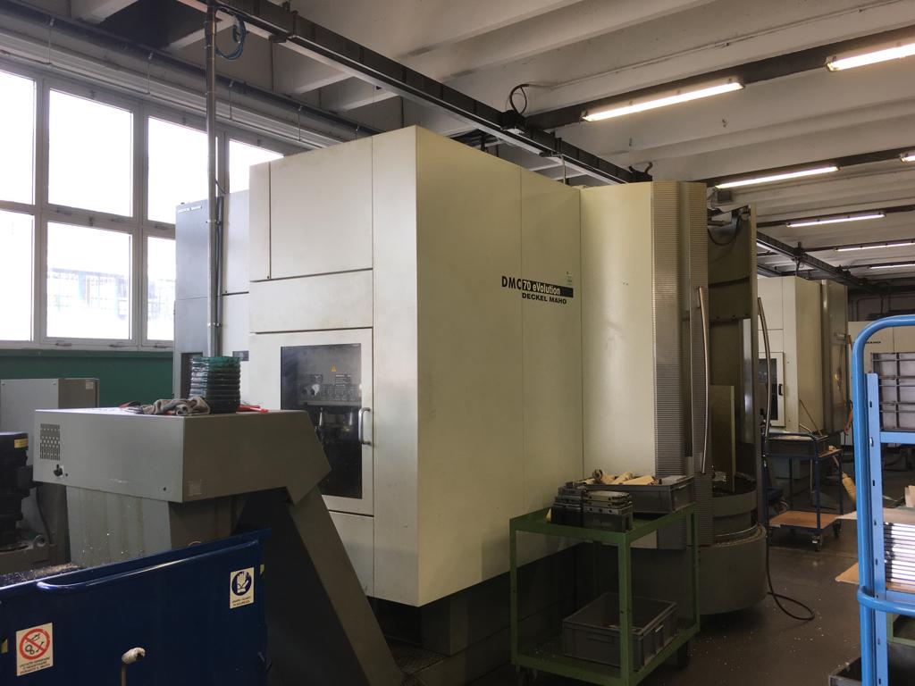 CENTRO DI LAVORO VERTICALE A 5 ASSI DMG - DMC 70 EVOLUTION