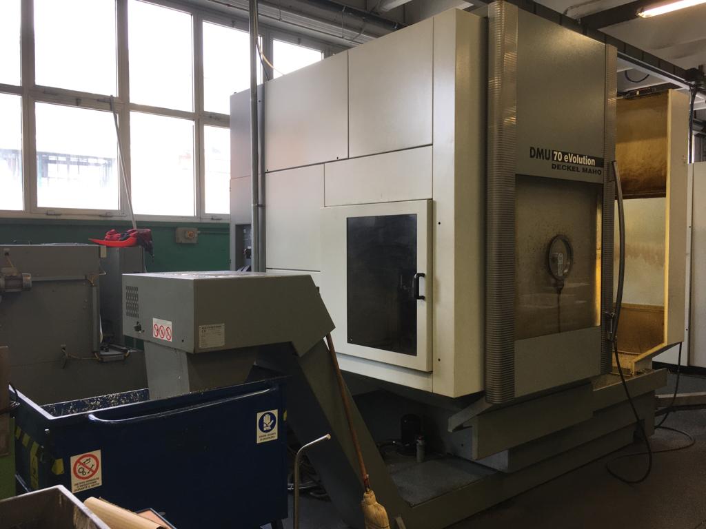CENTRO DI LAVORO VERTICALE A 5 ASSI DMG - DMU 70 EVOLUTION