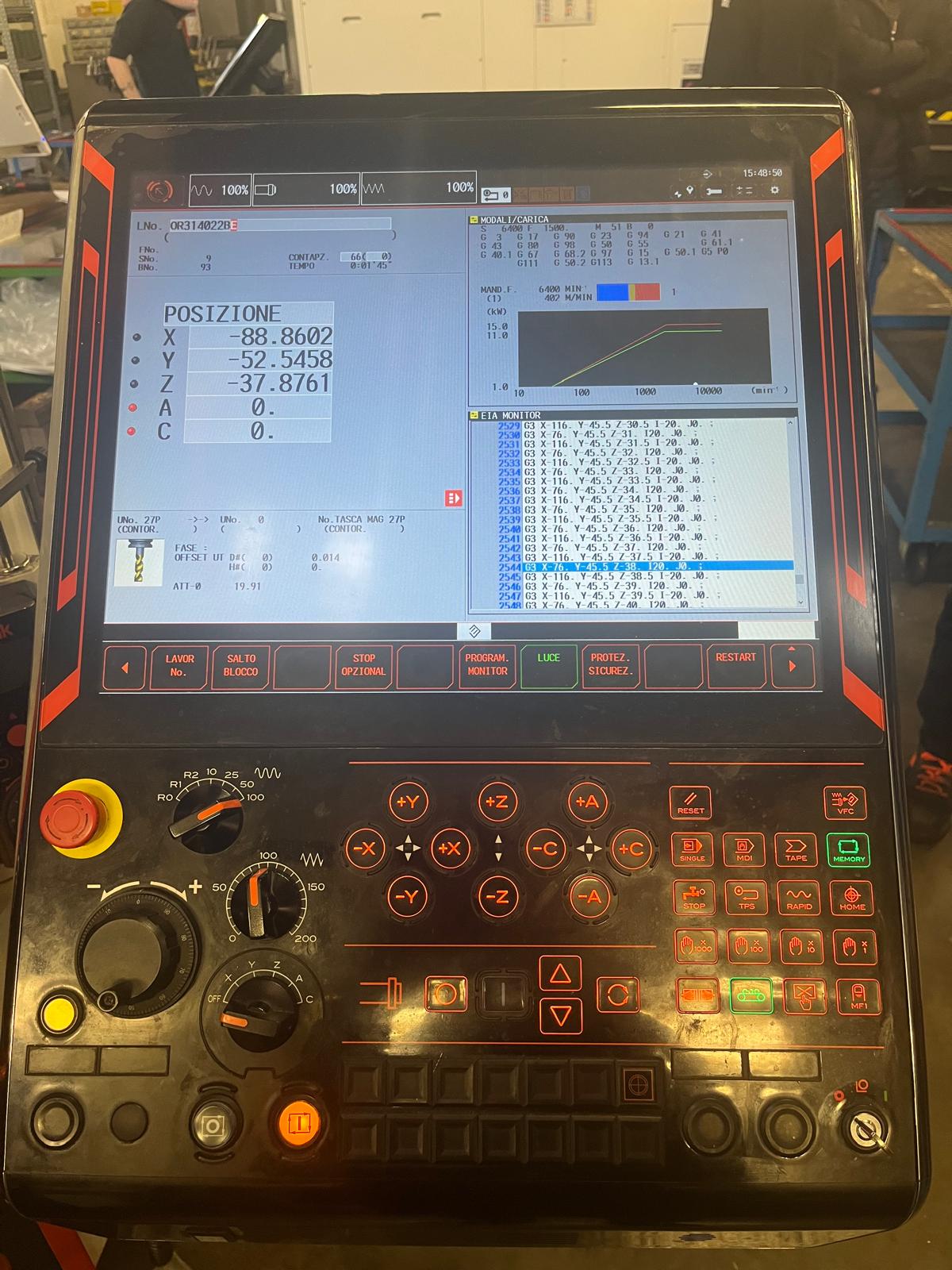 MAZAK 5 ASSI - VARIAXIS J5005X